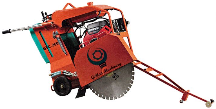 Asphalt Concrete Cutting Machine Gyc260 Series With Easy Crank